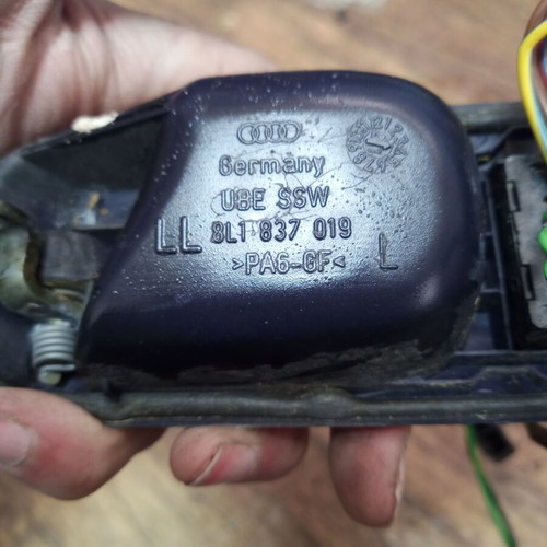 Door handle front left for Audi A3 S3 8L 1997 used
