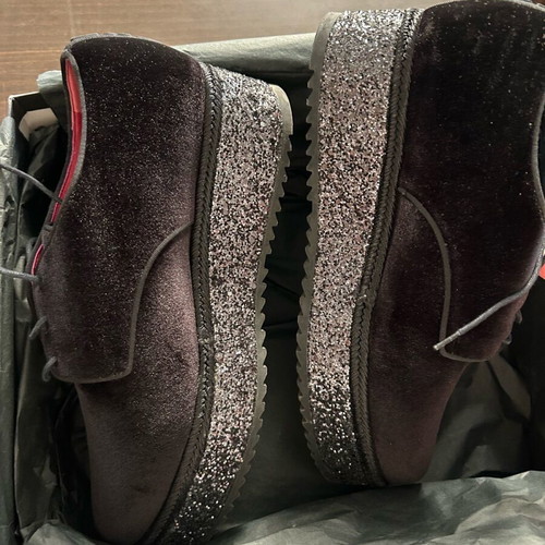 Closed shoes new Made In Italia with rhinestones, size 38.5