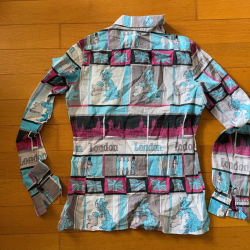 Shirt with London print saint-clair 100% cotton in excellent condition
