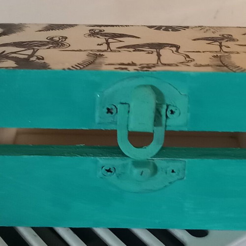 Wooden box new, gift idea for teacher