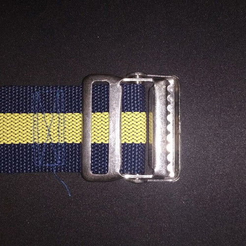 Luggage straps like new, set of 3, blue and orange