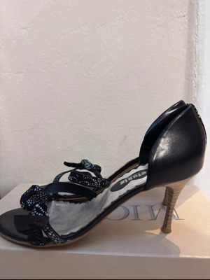 Polka Dot Bow Heels Moustakis