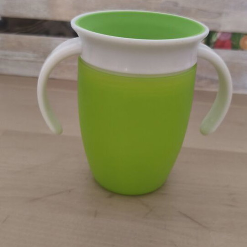 Little Sunshine Silicone Toddler Cup like new
