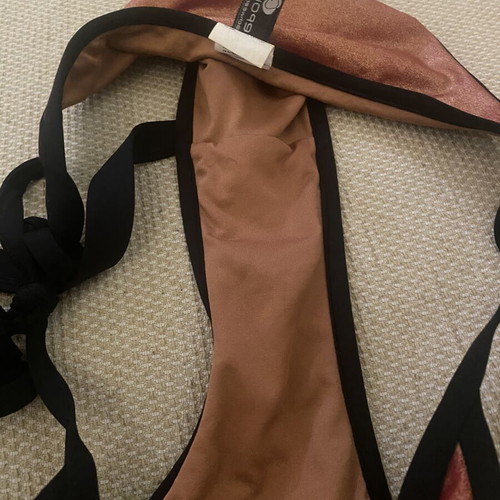 Bluepoint bronze bikini used, small to medium size, red