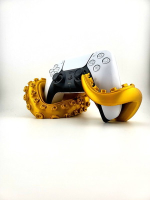 3D Printed Octopus Tentacle Controller Stand for PS5 new