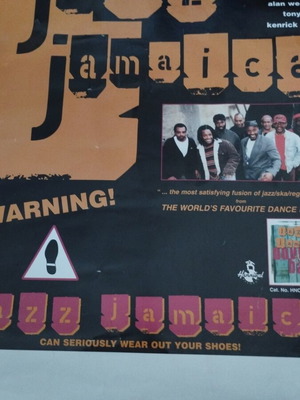 Jazz Jamaica Double Barrel αφίσα μεταχειρισμένη, 55x40 εκ.