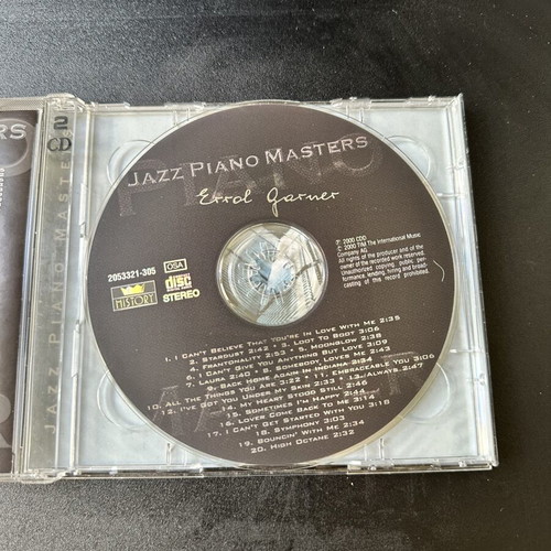 Erroll Garner Jazz Piano Masters 2 CD set