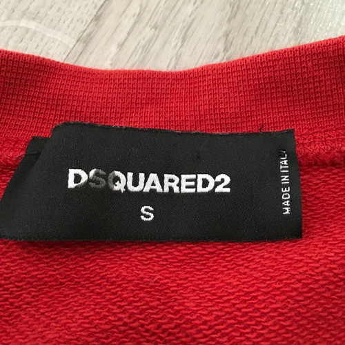 Dsquared2 blouse cotton S used, red