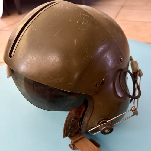 SPH-4 pilot helmet 1950s with Snoopy symbol, American military