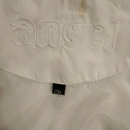 Angel women's windbreaker jacket white size 2XL like new
