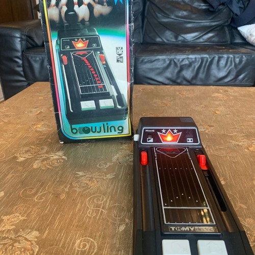 Tomy Electric Bowling винтидж колекционерска електронно-механична игра като нова