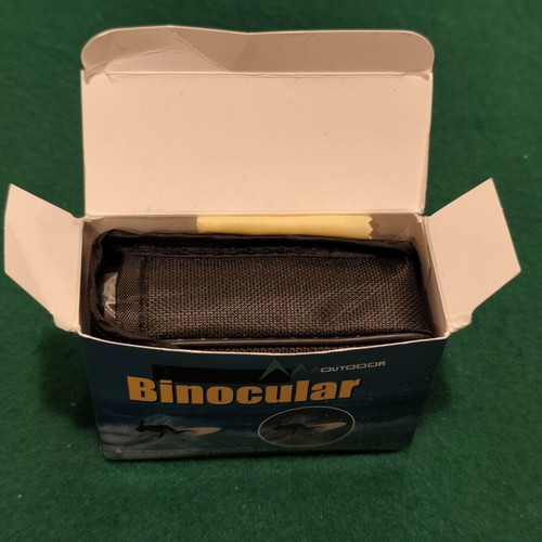 Outdoor 8x21 Portable Binoculars with Case and Box, New