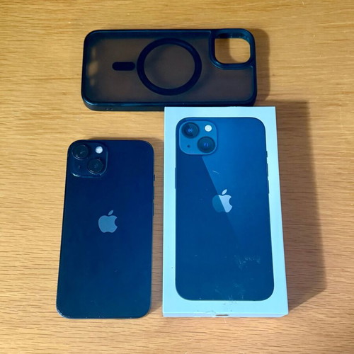 Apple iPhone 13 like new, 128GB, blue, with box and accessories