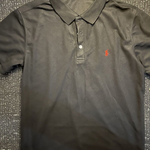 Polo Ralph Lauren shirt like new, size medium, black and white