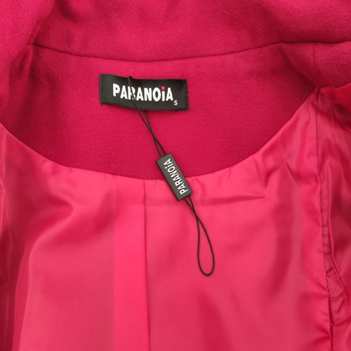 Coat used, red, size S