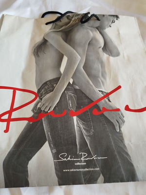 Sakis Rouvas collectible bag used, paper