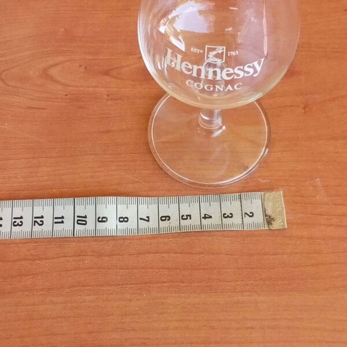 Hennessy collectible crystal tasting glasses new, set of 2
