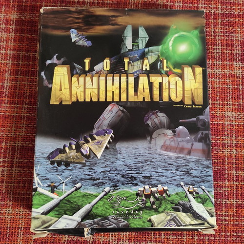 Total Annihilation PC CD game μεταχειρισμένο, 2 δίσκοι, 1997