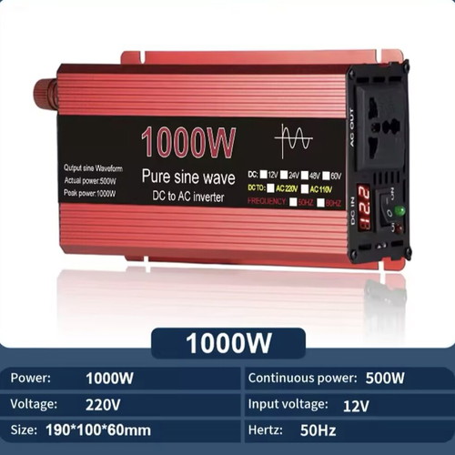 Inverter 2000Watt/1000Watt for Autonomous System new