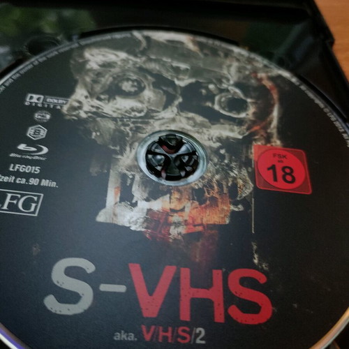 V/H/S 2 Blu-Ray like new, German edition, thriller and horror