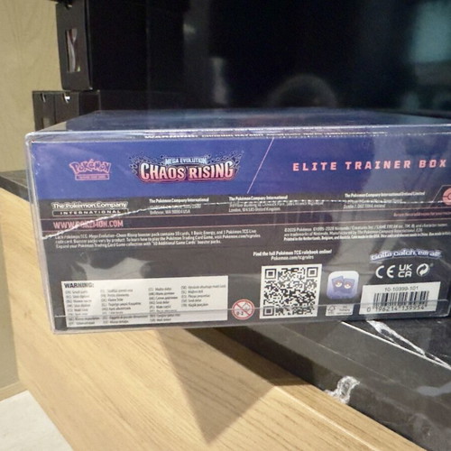 Pokémon Chaos Rising Elite Trainer Box sealed, new
