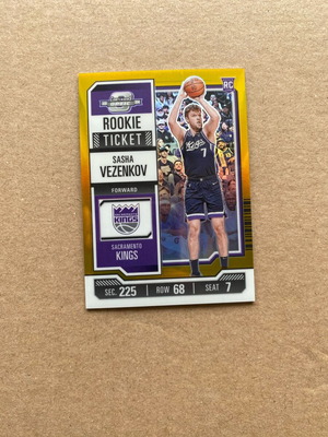 Panini Optic Contenders Rookie Sasha Vezenkov /10 Olympiacos σαν καινούργιο