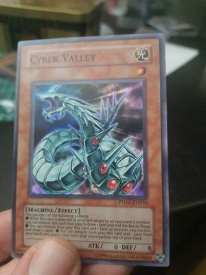 Κάρτα Yugioh Cyber Valley σαν καινούργιο, σε άψογη κατάσταση