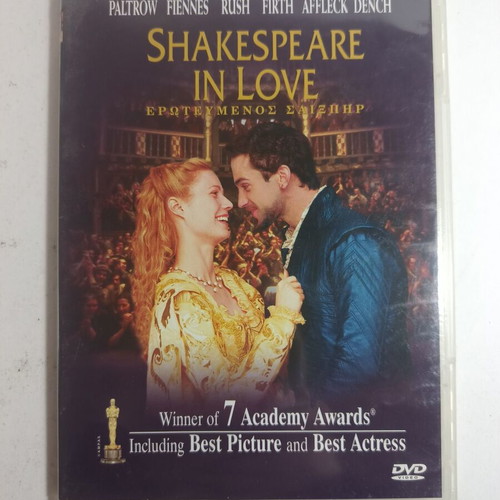 Shakespeare in Love DVD like new, comedy and romance