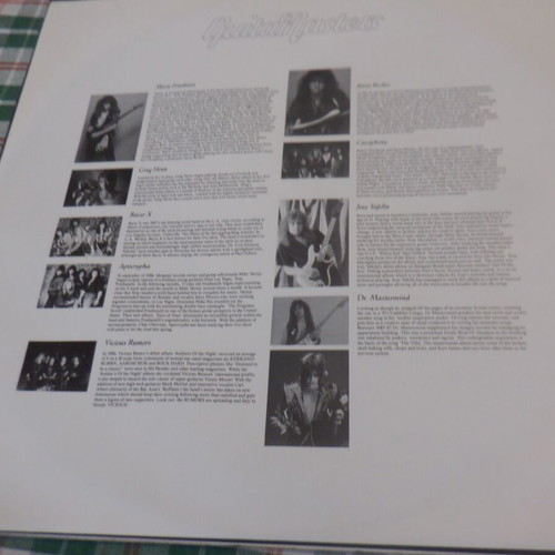 Guitar Masters rare vinyl collection Dutch cut used, metal