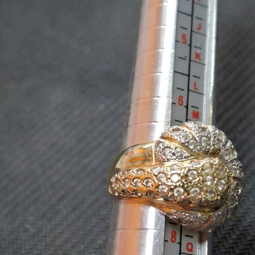 Gold ring 14 carat with 585 stamp, 7.6 grams, new