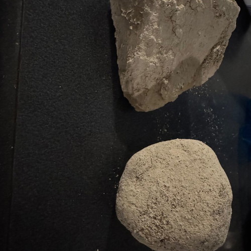 Natural clay from Crete, 2 pieces, new for DIY and cosmetic use