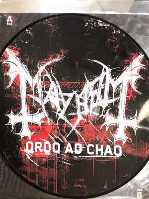 Mayhem Ordo ad Chao picture disc LP 2008 NM/NM