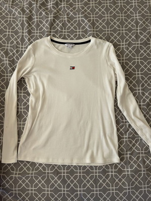 Tommy Hilfiger Long Sleeve Shirt like new, size M, white