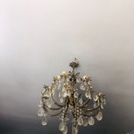 Antique chandelier used