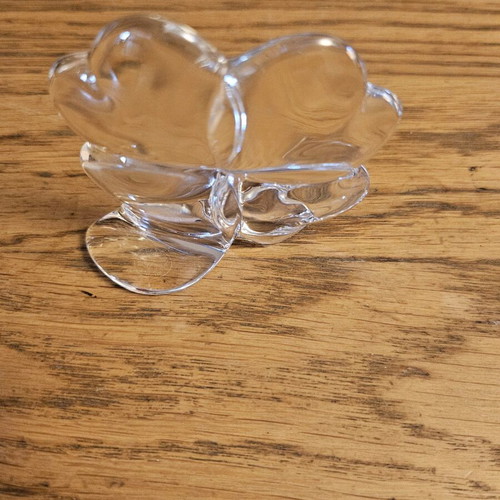 Baccarat four-leaf clover like new