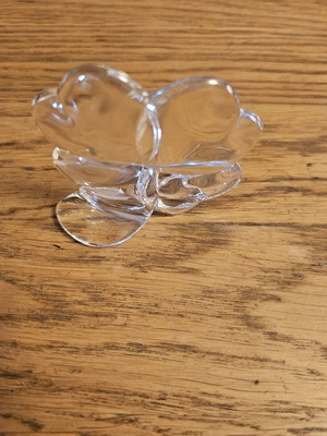 Baccarat four-leaf clover like new