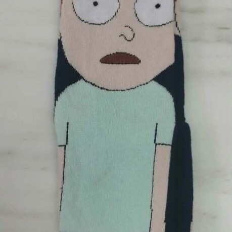 Egs Socks Rick and Morty onesize 40-46 new, turquoise and black