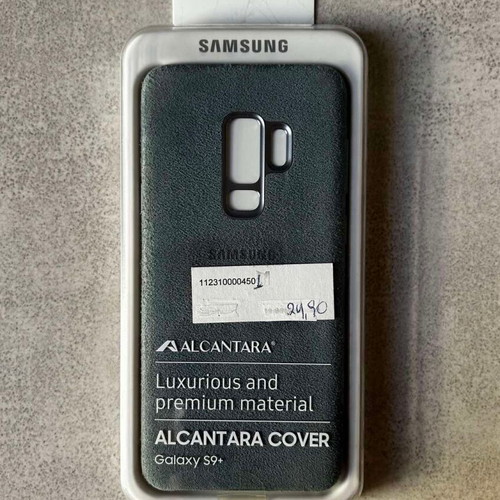 Samsung S9 Plus Alcantara protection case like new