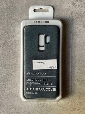 Θήκη προστασίας Samsung S9 Plus Alcantara σαν καινούργιο