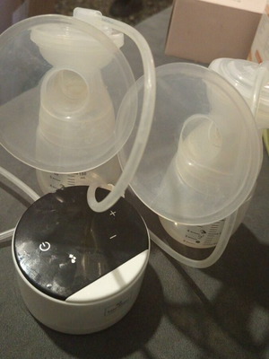 Lorelli double electric breast pump without funnel, includes charger
