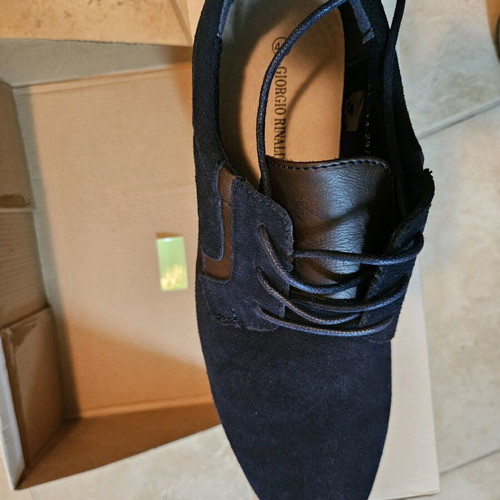 Giorgio Rinaldi men's shoes like new, blue, size 45