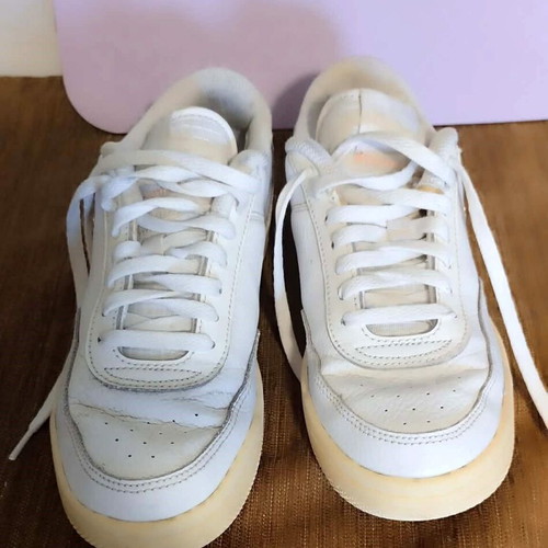 Nike white sneakers used, EU 36.5, casual athletic shoes