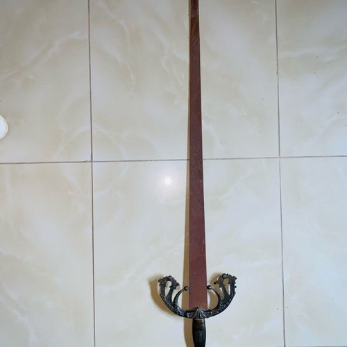 Decorative sword, 112 cm, rusty