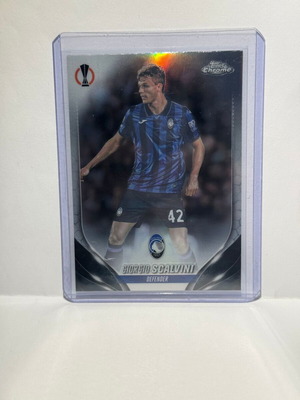 Κάρτα 2024 Topps Chrome UCC Giorgio Scalvini #37 Silver Refractor καινούργια