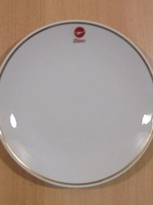 Biman Bangladesh Airlines old promotional ceramic plate used