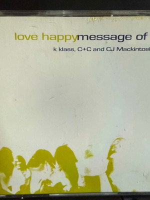 Love Happy Message Of Love UK CD single