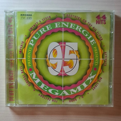 Pure Energie Presents Megamix 95 CD like new, electronic