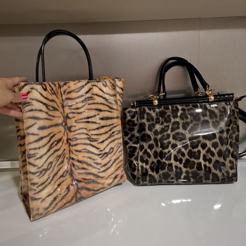 Animal Print Leopard Handbag new with tiger print shoulder bag gift