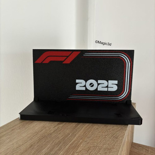 Βάση για LEGO Speed Champions με λογότυπο F1 made-to-order