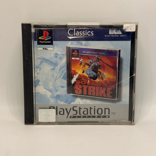 Soviet Strike PlayStation (PS1) used game, action adventure